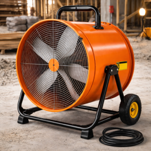 QuickDryer SDF-220 bouwventilator axiaal - oranje